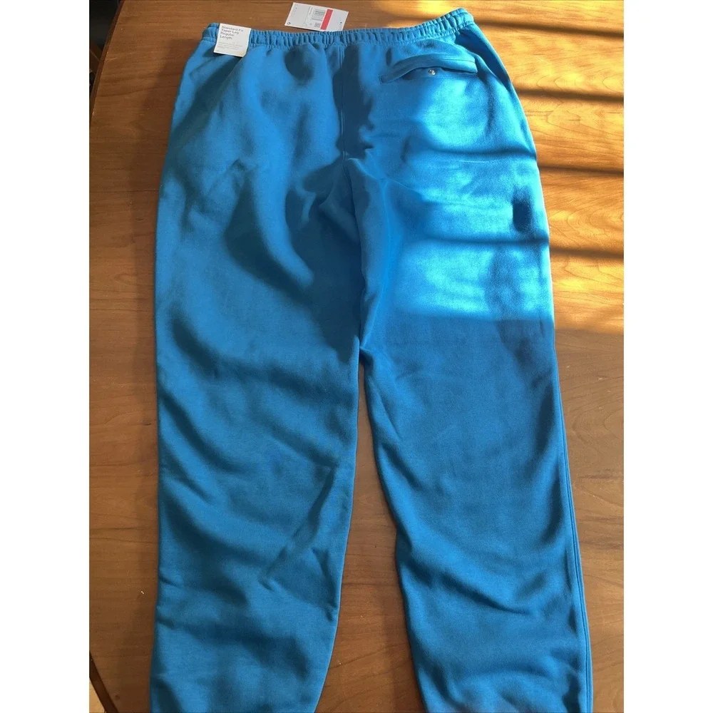 Nike Club Fleece Pants Men's Size Large Green Abyss FN3808-301 NEW WITH TAGS